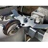 FQQF Propane Tank Lock Bracket (1/2" Thread) - Silver - Industrial - Garage