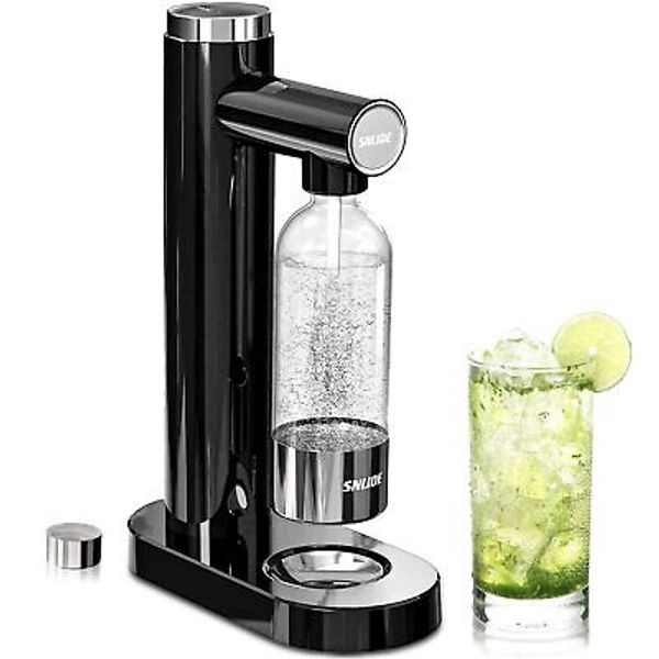 SNLIDE Soda Maker, Soda Water Machine with 1L BPA Free Pet Bottle & DIY Stick...