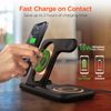 HyperGear 4 in 1 Wireless Charging Stand with Charging Mount for Apple Watch