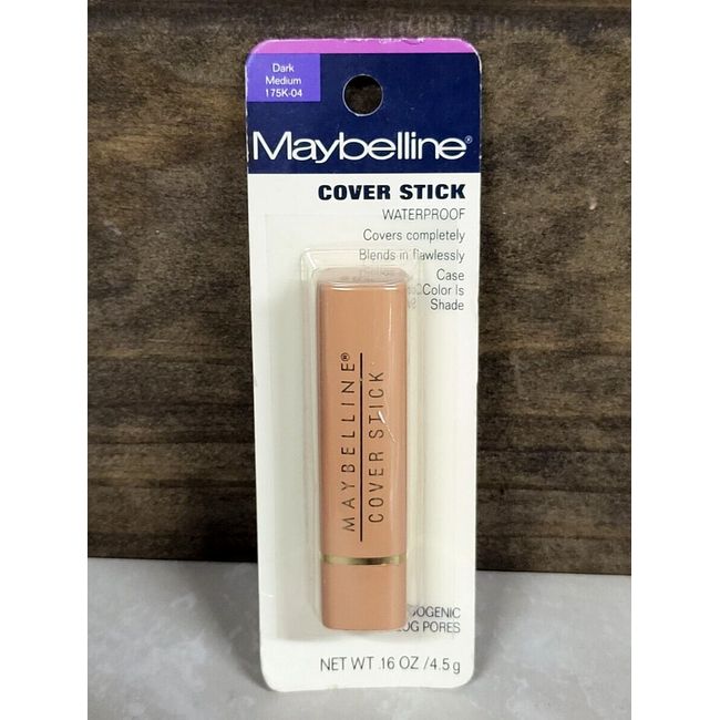 Maybelline Cover Stick waterproof ~ 175K-04 Dark Medium ~ waterproof