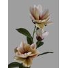 Magnolia stem bush CREAM with Green highlights
