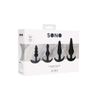Shots - Sono - No. 80-4-Piece Butt Plug Set - Black