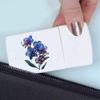 'Blue Orchids' Pill Box with Tablet Splitter (PI00030335)
