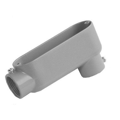 Morris 14241 Combination Conduit Body, Aluminum, Type LB, Threaded, Set Screw, 3/4" Thread Size