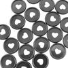 zutisay Plastic Binding Disc Black Plastic Disc-Binding Binding Disc for Documents Presentations(24mm Black) 20pcs