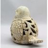 Tea Light Bird Cement Effect Garden Home Ornaments