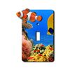 Off the Wall Plates - Tropical Clown Fish Decorative Acrylic Electrical Cover - Single Light Switch