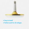 E26 Socket Extender, E26 Standard Medium Base, 4.72 inch Extension Socket Adapter, Light Bulb Socket Extension, Lamp Holder Adapter（3 Pack）