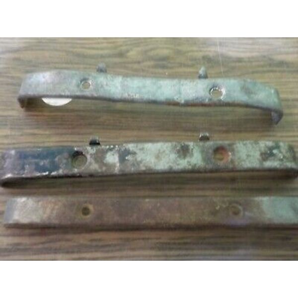 vintage tonka ford pickup truck set of 3 old dents rusty bumper for parts