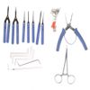 Loboo Idea Ultimate Broken Key Extractor Set, 25-Pieces Multi-Function Steel Broken Key Extractor Removal Hooks/Needles Tool Set
