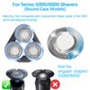 S5000 Replacement Shaving Head Compatible With Philips 5000 Series（Round Cases) & 6000 Series. Not Compatible With 5000 Series Pentagonal (Angular) Replacement Head
