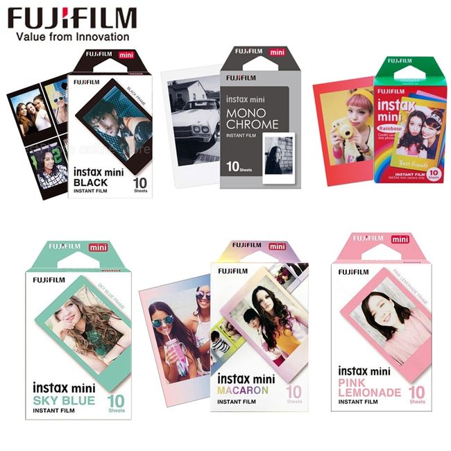 Fujifilm Instax Mini Film Optional Photo Frame 10-100 sheet Photo Paper For Instax  Mini 9