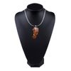 Morris Minor Van Split Screen ref165 COPPER EFFECT on a Silver Platinum Plated Necklace 18" classic car
