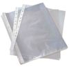 200 X A4 Clear Plastic Punch Punched Pockets FOLDERS Filing Wallets Sleeves