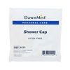 DawnMist Clear Shower Cap One Size Disposable SC01 200 per Box