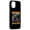 iPhone 14 Pro Fueled By Microplastics Funny Cool Edgy Hard Skeleton Meme Case