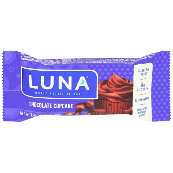 Luna  Whole Nutrition Bar Chocolate Cupcake   1.69 Oz