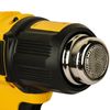 Dewalt DCE530N 18 Volt Cordless Heat Gun (2 Fan and Temperature Levels, Lockable Switch for Continuous Operation, Stable Footprint, Surface and Reflector Nozzle, without Battery and Charger)