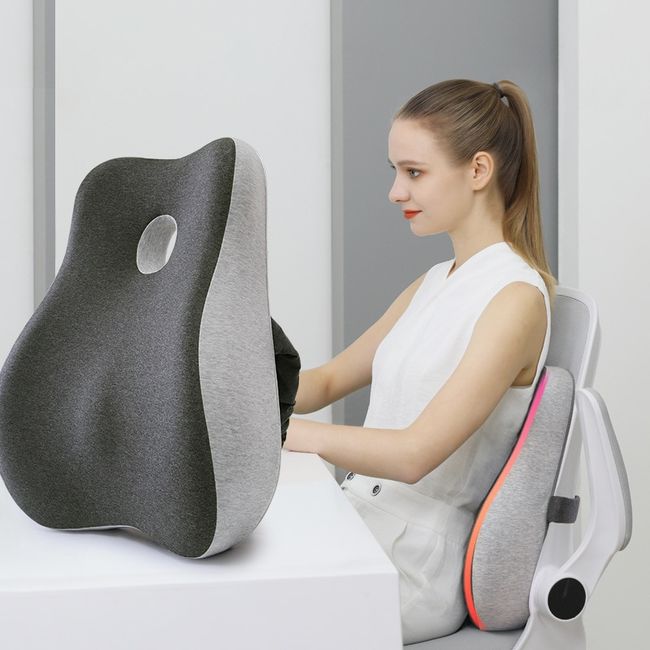 Coccyx Cushion Memory Foam Car Seat Orthopedic Pain Relief Pillow Lumbar  Chair