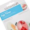 KitchenCraft Boiled Egg Timer with Colour Changing Heat Sensitive Design