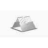 Laptop Stand, Tablet Stand, PC Holder, Lightweight, Adjustable Height, Angle, Improves Posture, Relieves Back Pain & Stoops (Silver)