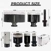 7pcs Diamond Core Drill Bits Set Masonry Ceramic Marble Tile Hole Saw Kit Tool