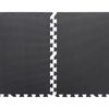 12 PCs Puzzle Exercise Mat 24'' × 24'' Interlocking Foam Floor Tile for Home Gym