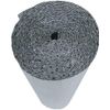 US Energy Products Continuous Double Foil Insulation Reflective Bubble Roll - (12'' x 10FT) R8, Silver
