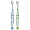 Colgate Zero Kids Toothbrush with Extra Soft Bristles and Suction Cup Holder, BPA Free - 2 Count