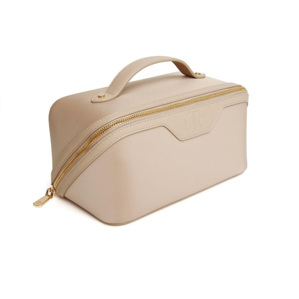 Alice Wheeler LTC Medium Train Case in Stone