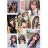 Wig, Semi-Long, Gradient, Straight, Full Wig, Women's, Wig, Natural, Small Face, Brown