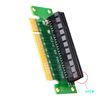 PCIE X8 Protector Riser Card, PCI-E PCI Express 90 Degree Male to Female Adapter (Pack of 2)