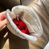 miucatch Storage Pouch, Small Items, Makeup Pouch, Cosmetics Bag, Small, Petite, Square, Compact, Gift, gray