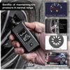 2 in1 LCD Digital Tire Pressure Gauge Reader Checker with Tread Depth 0-100 PSI