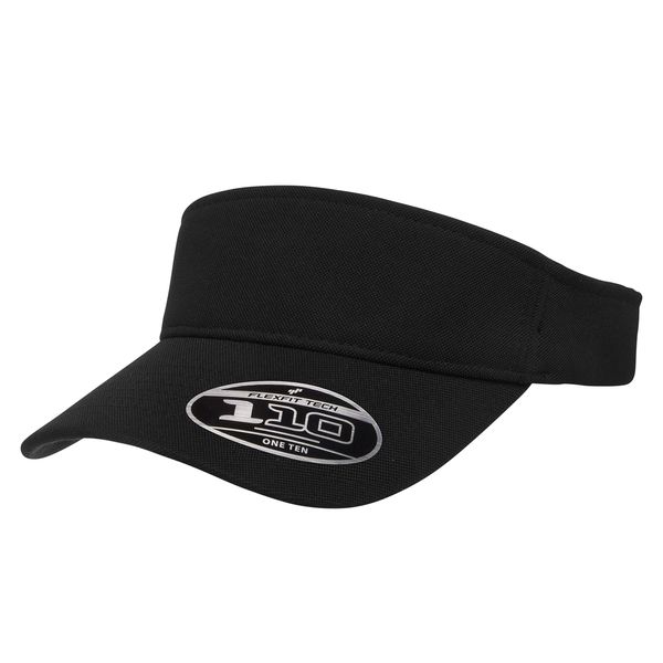 Flexfit 110 Visor, Black, One Size