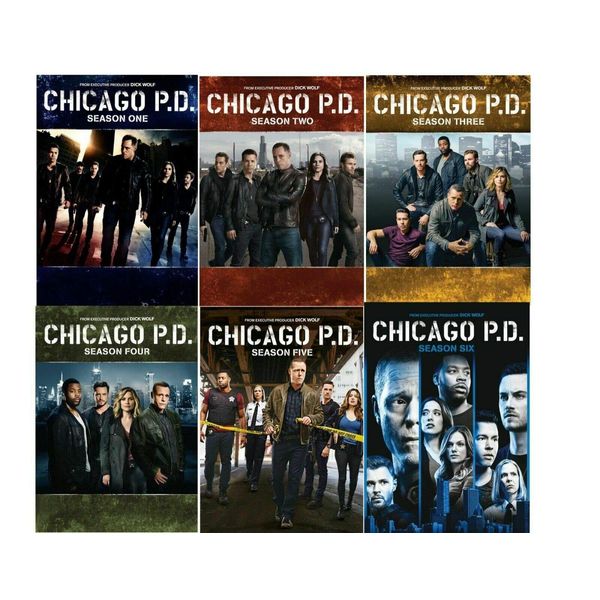 Chicago PD: The Complete Series Seasons 1-6 DVD