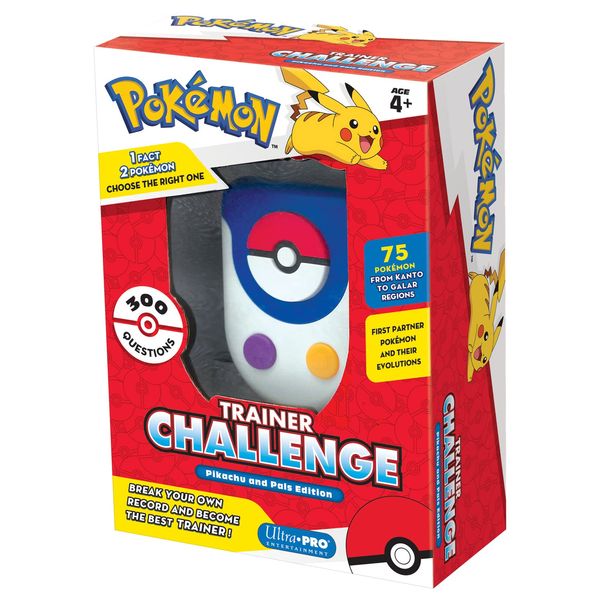 Pokemon Trainer Challenge Edition Toy I Will Guess It! Electronic Voice Recognition Guessing Brain Games Pokemon Games Go Digital Travel Board Games Pokémon Games