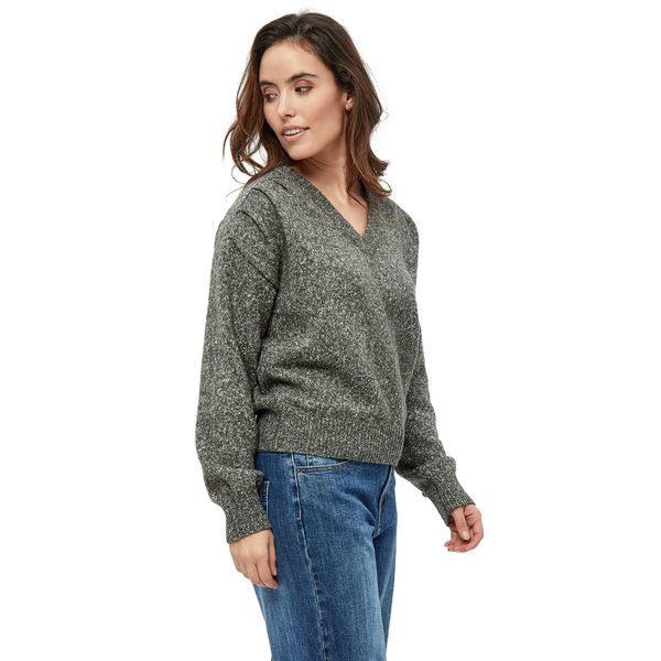 Desires Women's Jackline V-Neck Pullover 3655 Beluga S