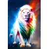 ALL Square Crystal Diamond Art Kit Lion A3 44 Colors