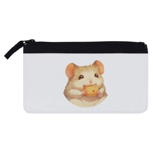 'Cute Mouse Eating Cheese' Pencil Case (PC00057464)