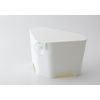Yamazaki Industries 3236 Triangular Corner Floating Lid Included, Triangular Corner, Aqua, White