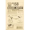 Kadee 158 Metal Whisker Magne-Matic Coupling Medium (9/32'') Centrset