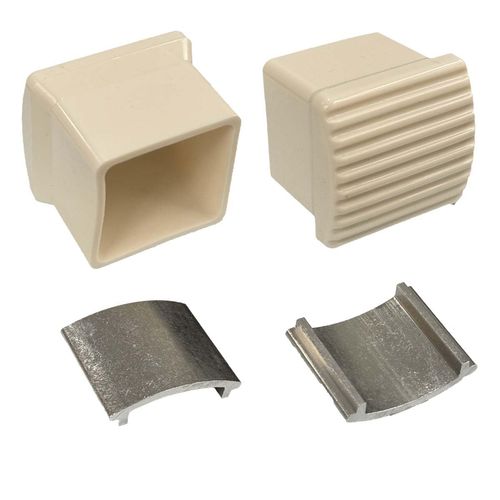 AC36-2 Non-Slip Ladder Standoff Protective Covers,Fit for Extension Ladder Stabilizer AC78 & AC96 (White)
