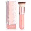 DUcare Foundation Brush, Face Brush, Concealer Brush, Popular, Makeup Brush, Round, Easy to Use, Flat Top Type, Premium Taklon (Pink))