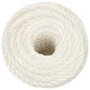 vidaXL 10 mm 25 m Polypropylene Rope White