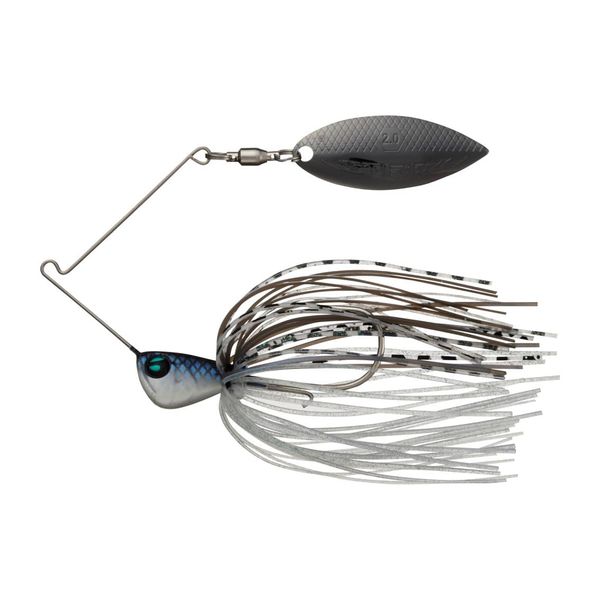 DAIWA STEEZ Igra 1/4oz Type Leaf Lure, Blue Shad