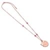 WICKED Glinda Logo Necklace Rose Gold