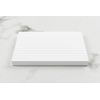 Silvine 5x3" 100% Recycled Flash Cards - Lined (100 Cards) White