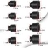 3/4'' Drive Spindle Axle Nut Impact Socket Set, 8 Pack Large Impact Socket Set