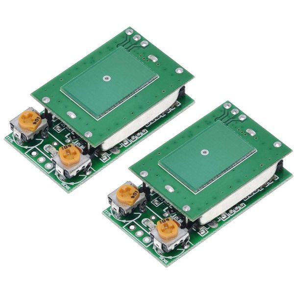2pcs HFS-DC06 5.8GHz Microwave Radar Sensor Switch Module ISM Waveband 5V 5.8G